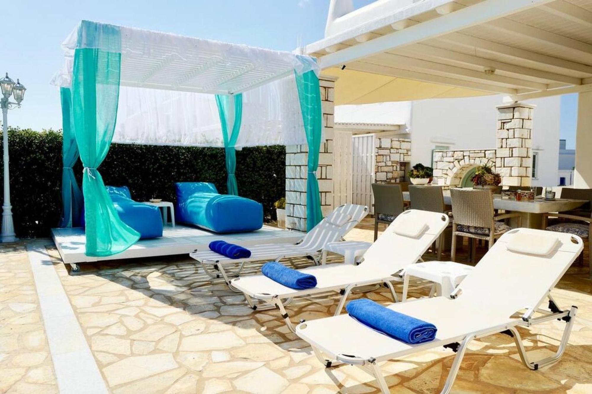 Villa Dionysos In Aliki Exteriör bild