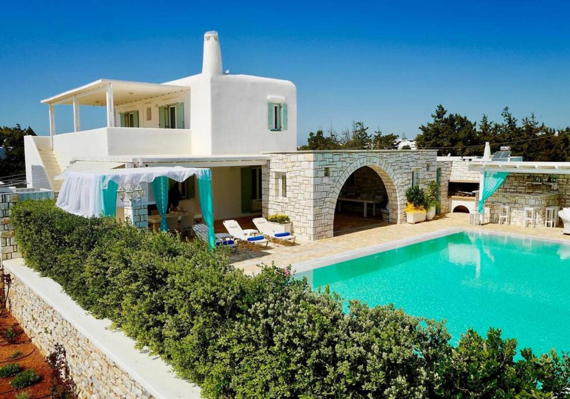 Villa Dionysos In Aliki Exteriör bild