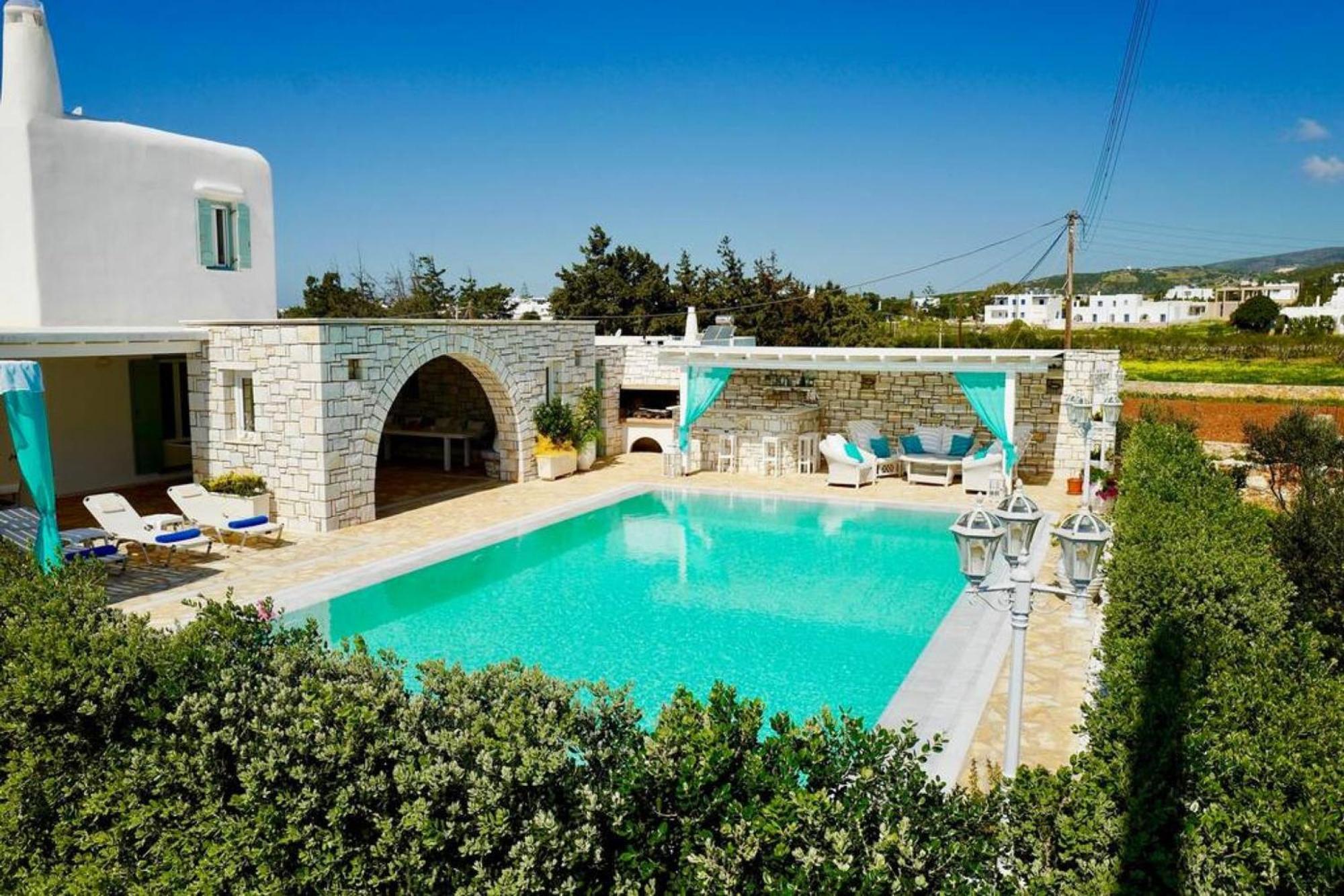 Villa Dionysos In Aliki Exteriör bild