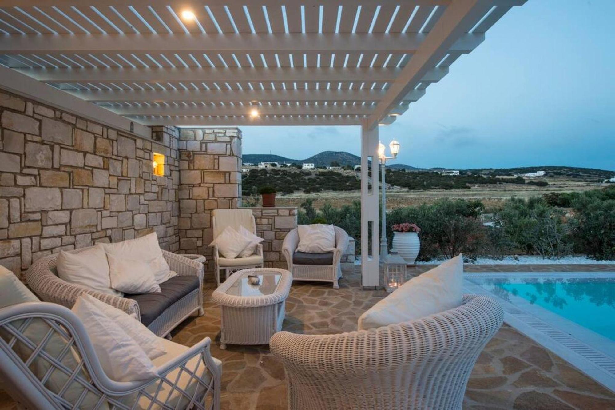 Villa Dionysos In Aliki Exteriör bild