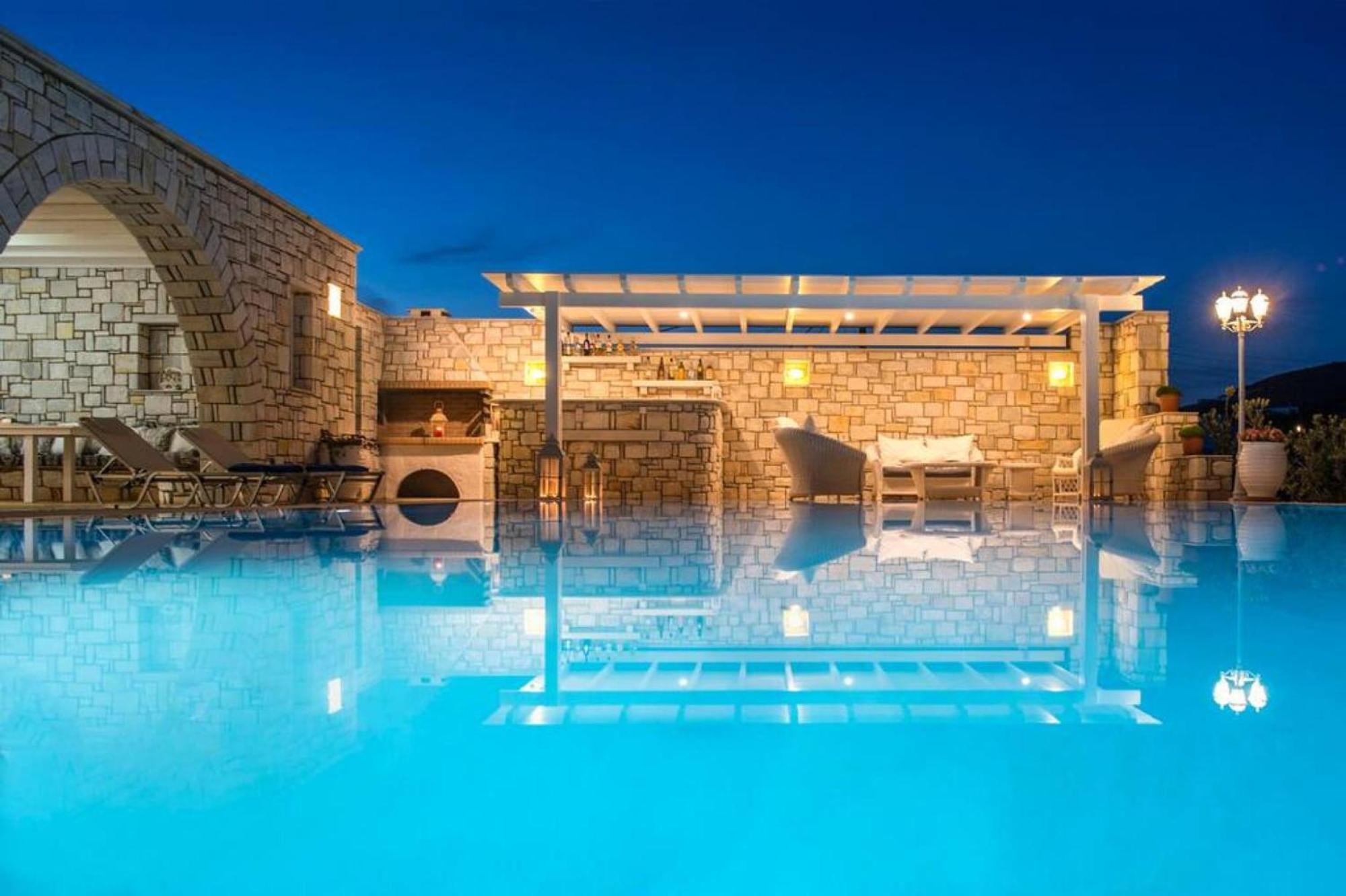 Villa Dionysos In Aliki Exteriör bild