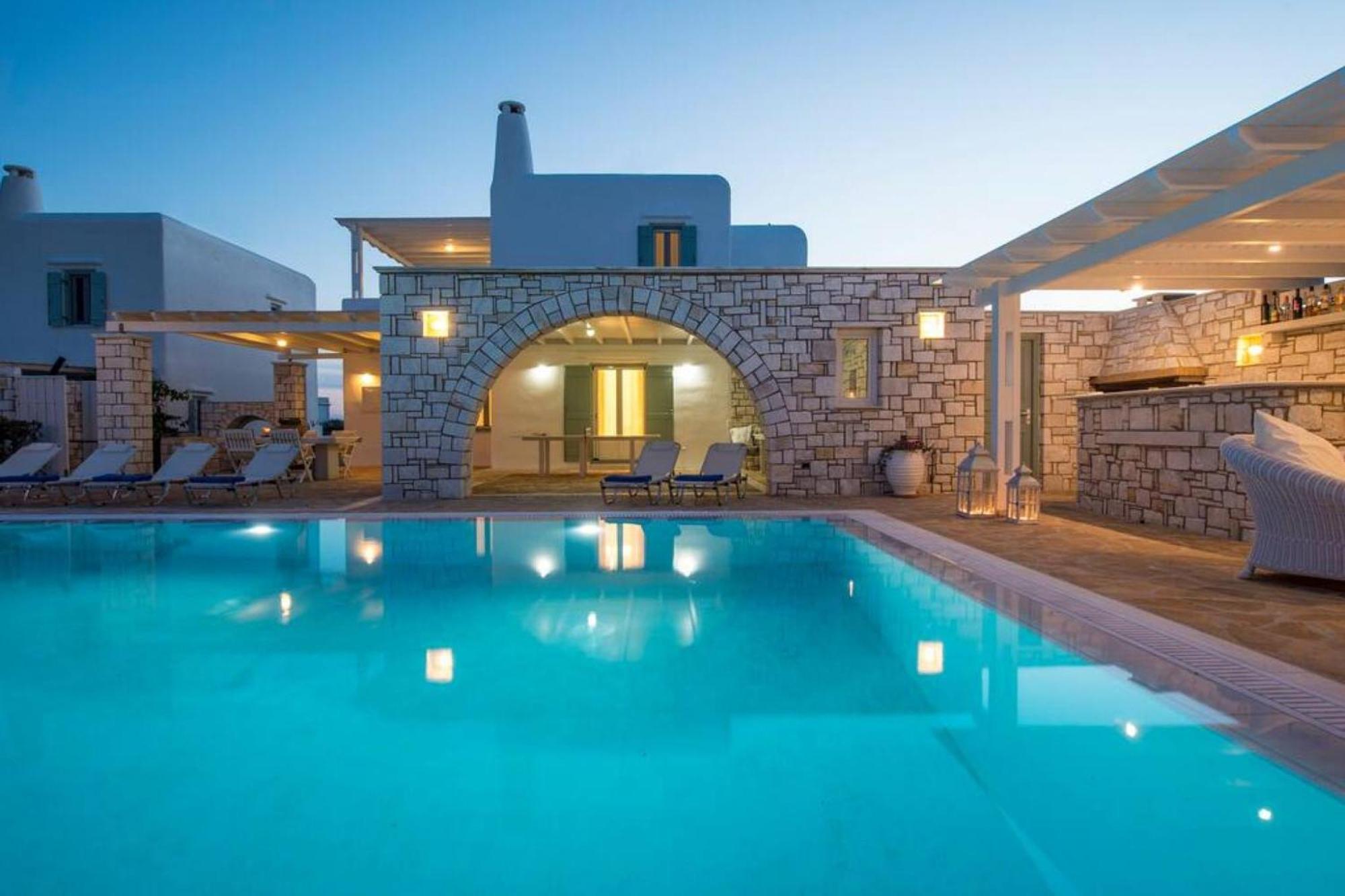 Villa Dionysos In Aliki Exteriör bild