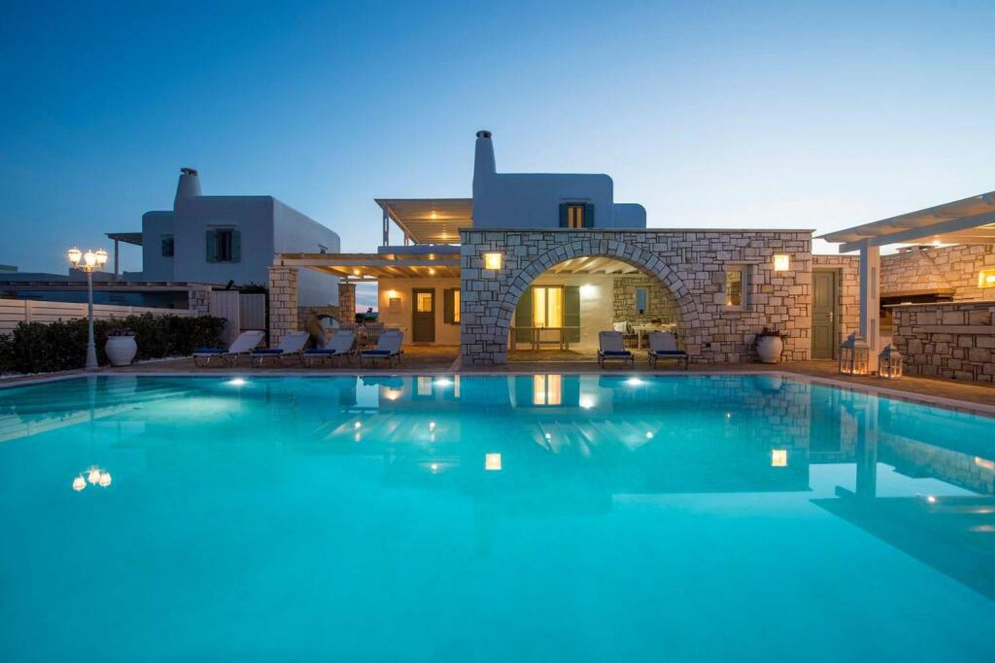 Villa Dionysos In Aliki Exteriör bild