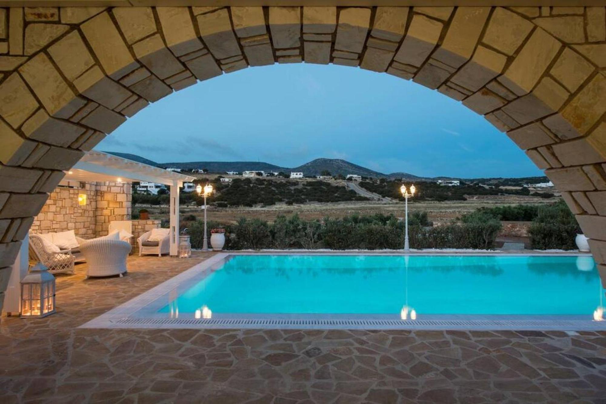 Villa Dionysos In Aliki Exteriör bild
