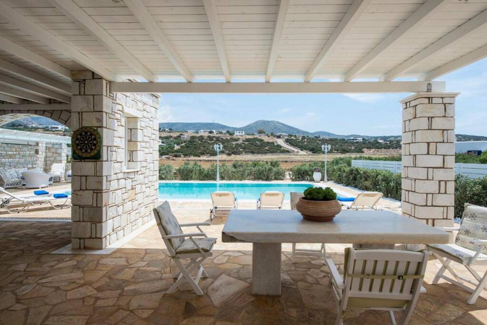 Villa Dionysos In Aliki Exteriör bild