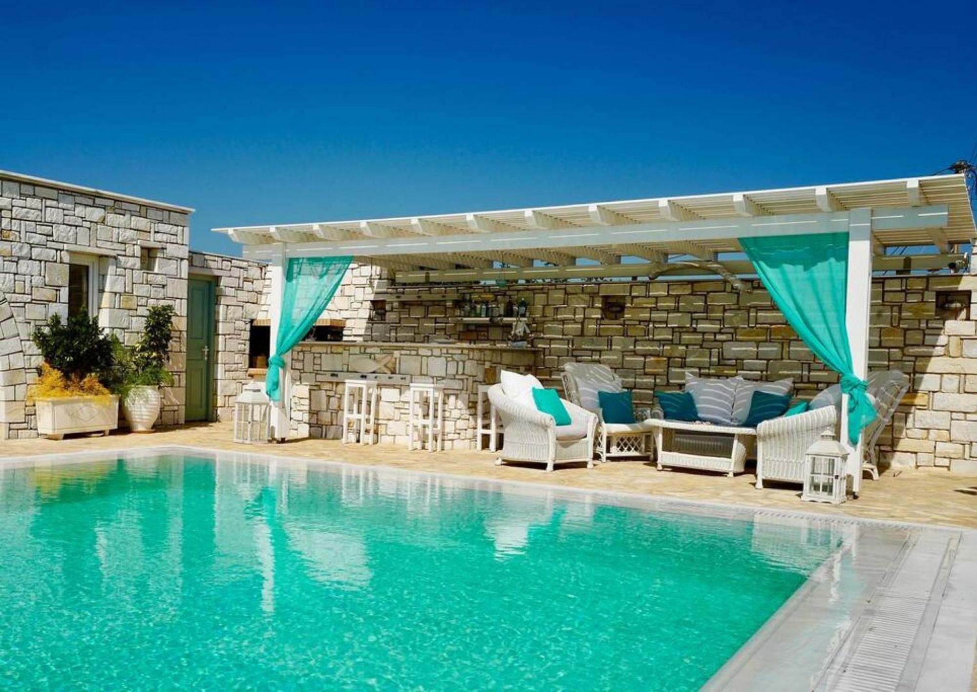 Villa Dionysos In Aliki Exteriör bild