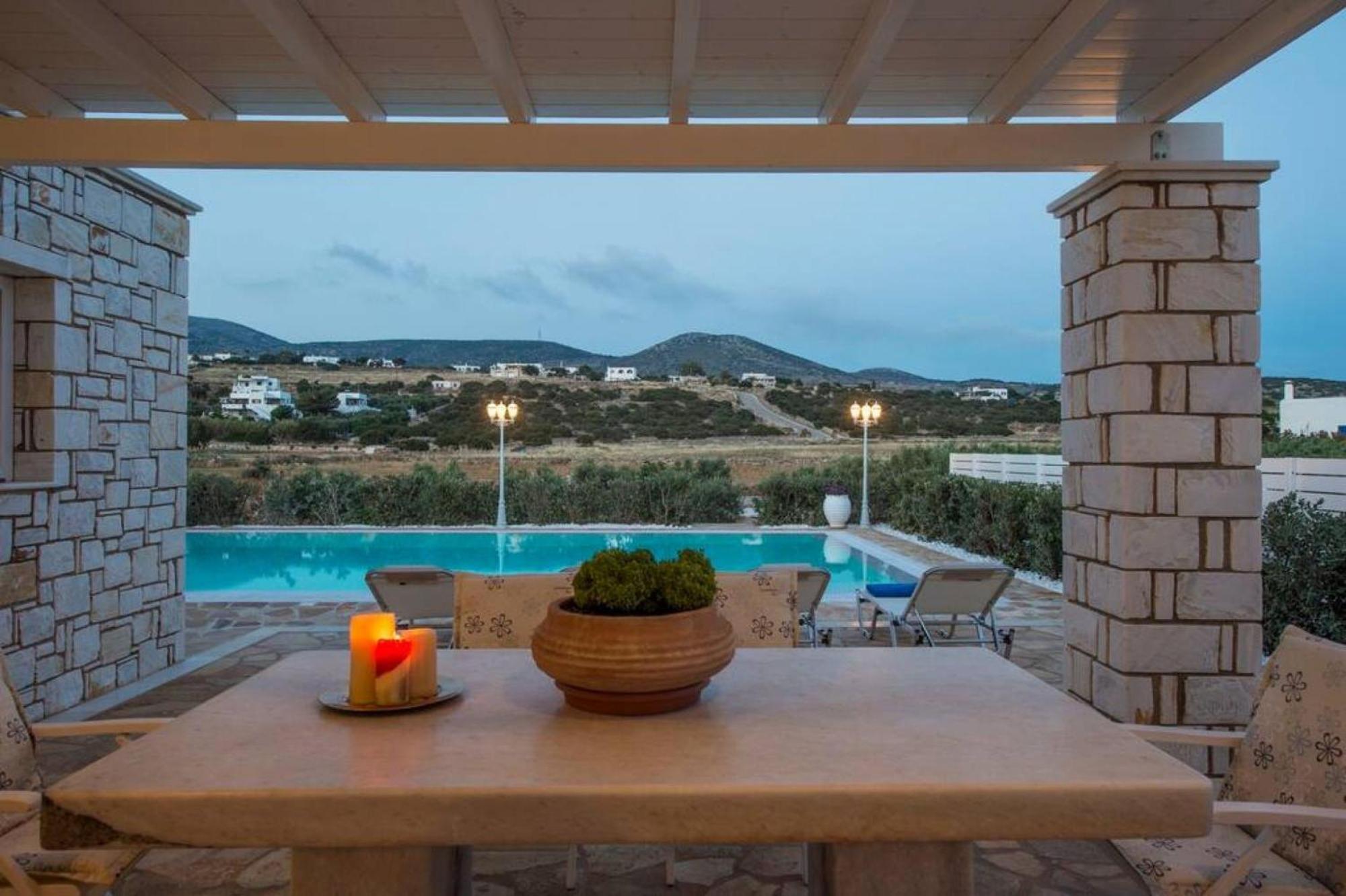 Villa Dionysos In Aliki Exteriör bild