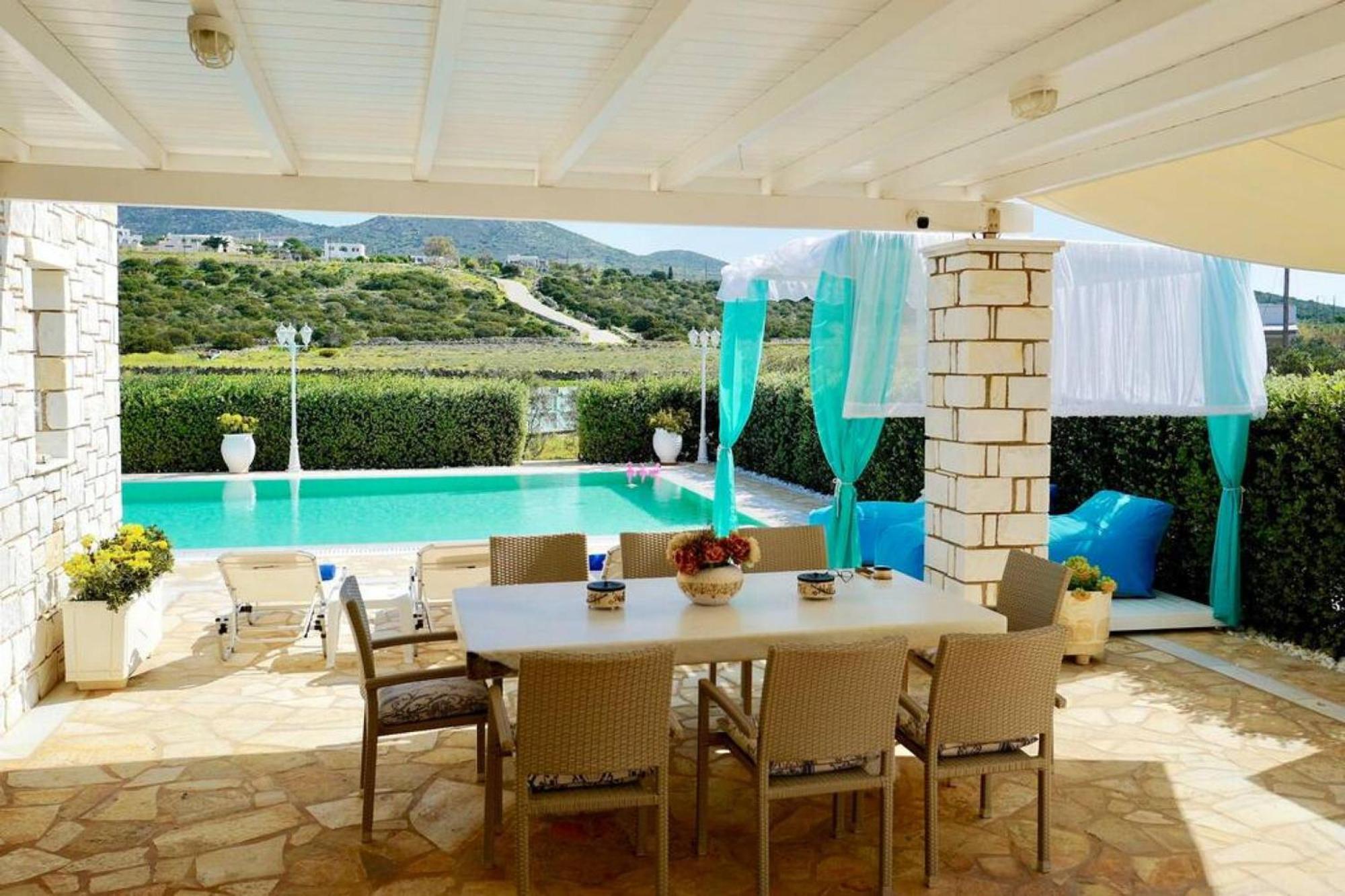 Villa Dionysos In Aliki Exteriör bild
