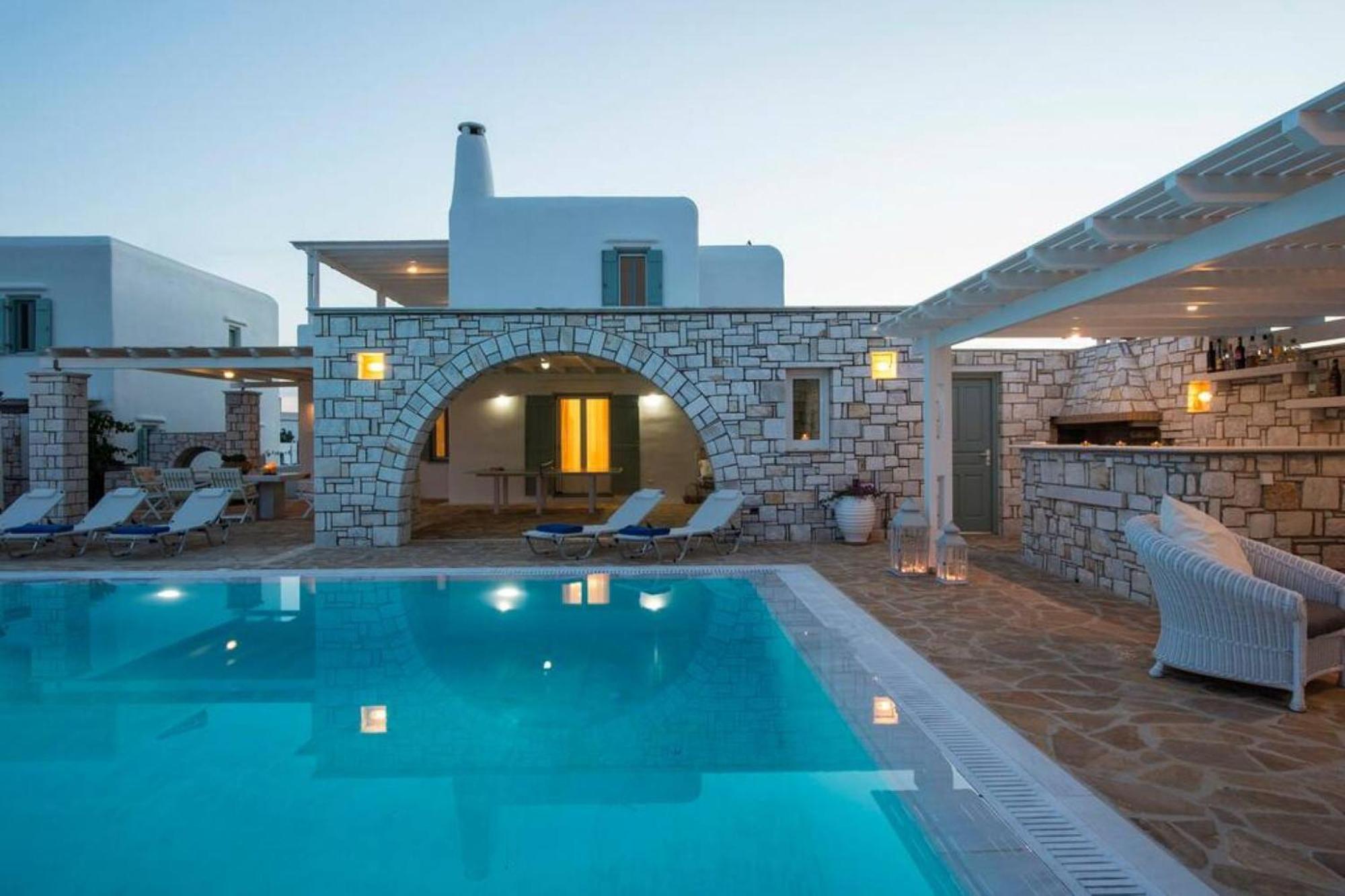 Villa Dionysos In Aliki Exteriör bild